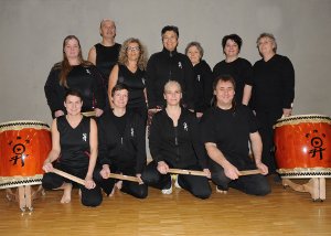 unsere Taiko-Gruppe
